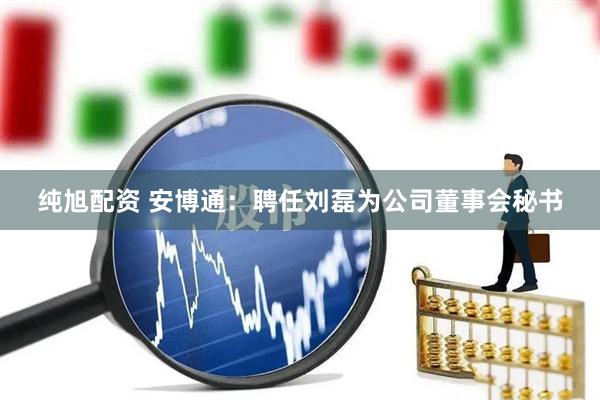 纯旭配资 安博通：聘任刘磊为公司董事会秘书